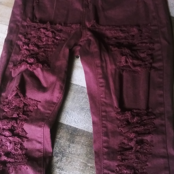 NWT Fashion Nova Distressed Jeans US 3 - Picture 3 of 11